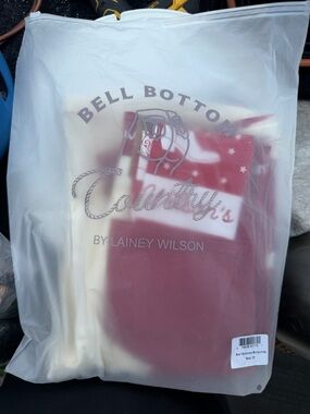 Bell Bottom Country by Lainey Wilson Women’s Boot Cut Jeans - Burgundy